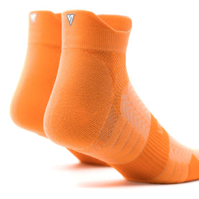 Running Ankle Socks | Tangerine Glow