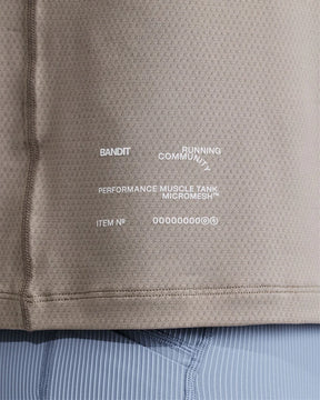 M Micromesh Run Tank | Concrete Taupe