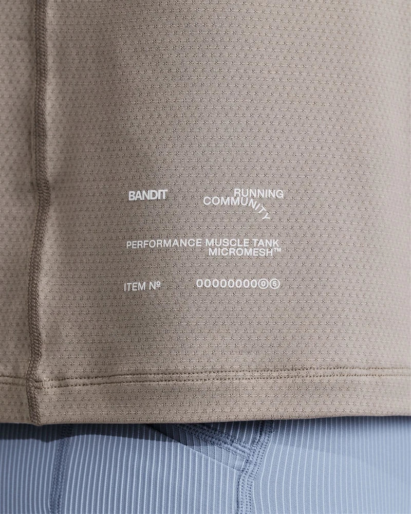 M Micromesh Run Tank | Concrete Taupe