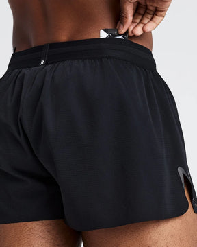 M RipSpeed 3" Split Shorts | Black