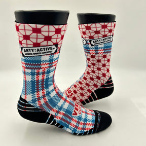 Arty Active Socks | Checkers
