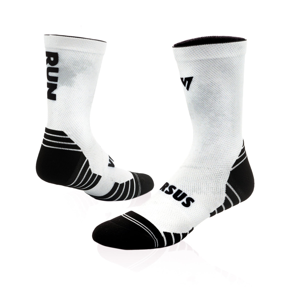 Active Crew Socks | RUN White