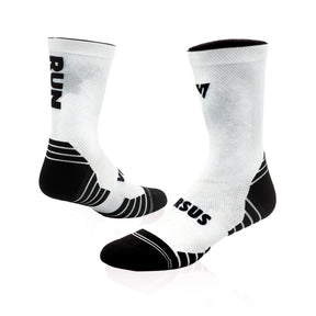 Active Crew Socks | RUN White