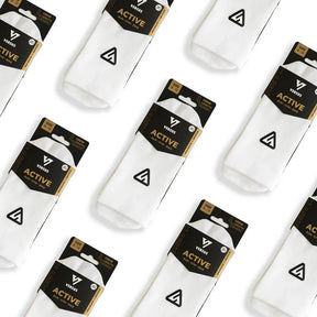 Active Crew Socks | Classic White