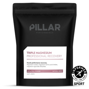 Triple Magnesium Professional Recovery Powder - 400g Pouch | Berry