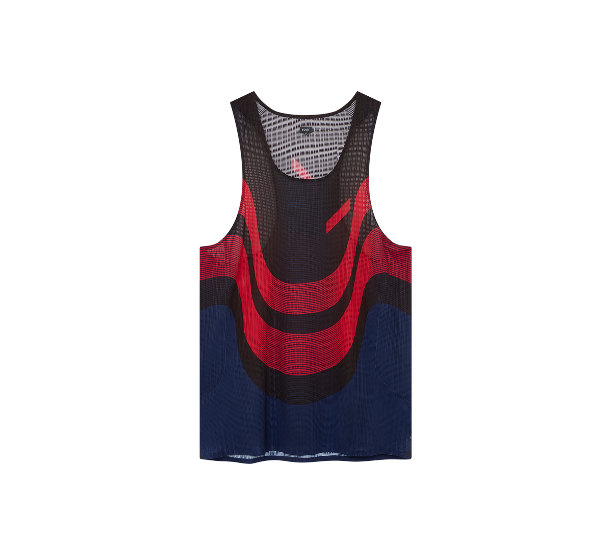 M Race Vest | Black/Red/Navy