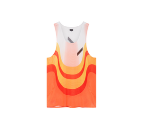 M Race Vest | Orange/Red/White