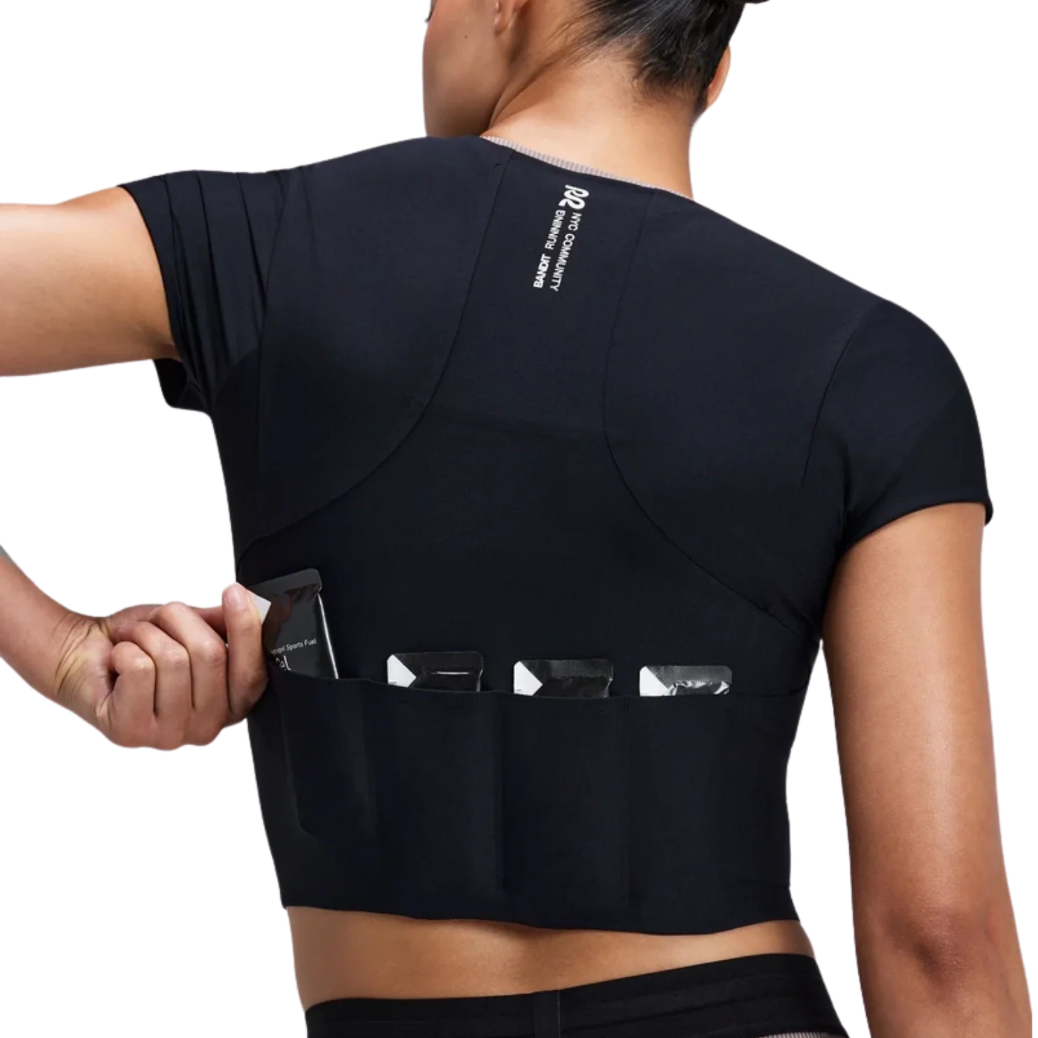 W Adapto 2-Way Zip Race Top | Black