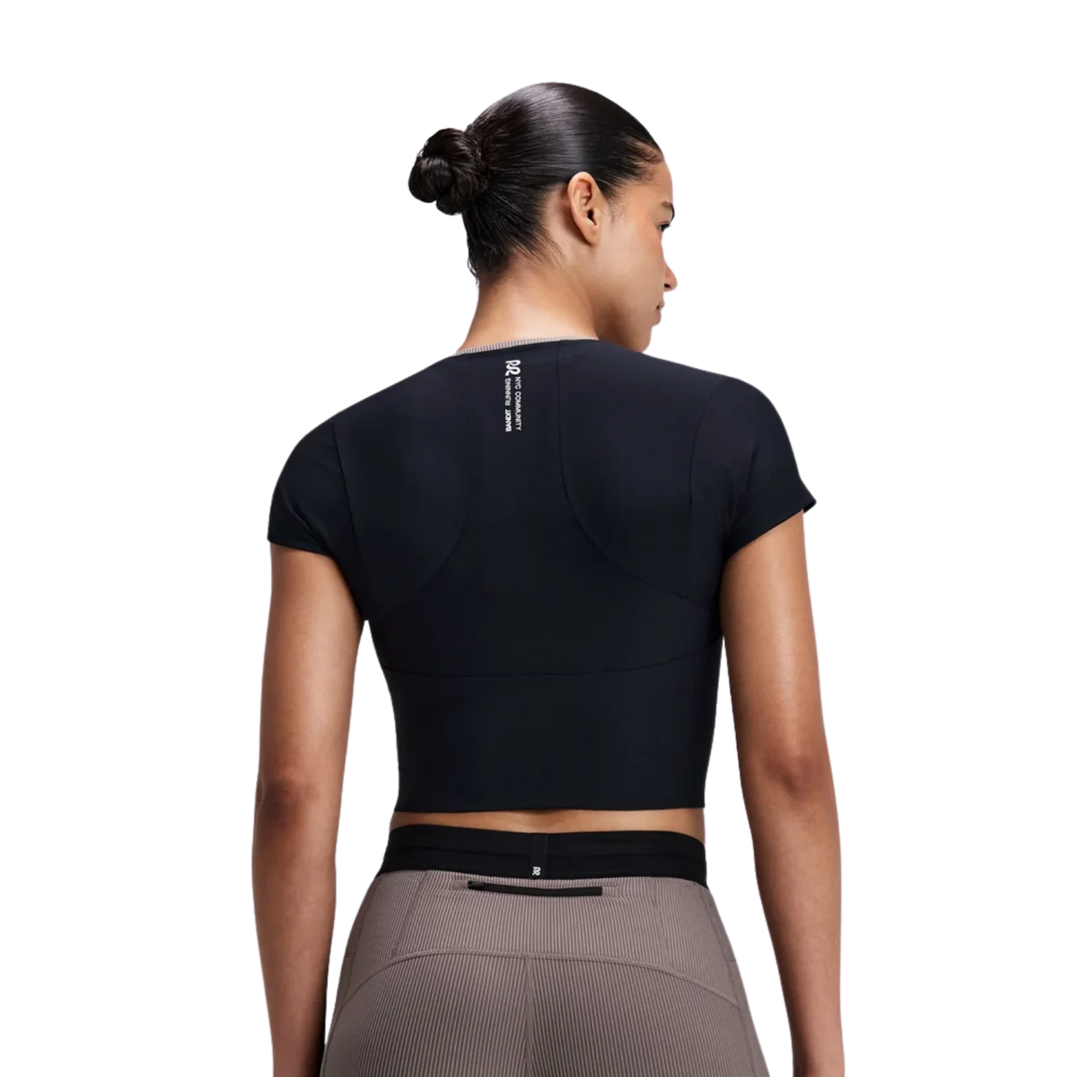W Adapto 2-Way Zip Race Top | Black
