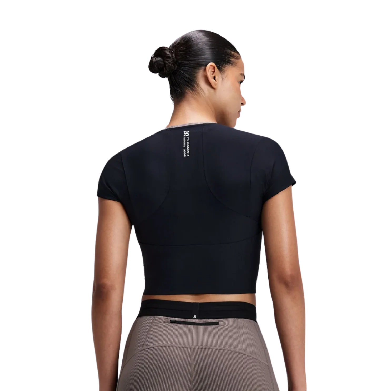 W Adapto 2-Way Zip Race Top | Black