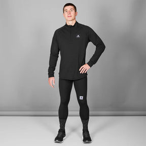 Blaze Half zip Light-weight Fleece | Black
