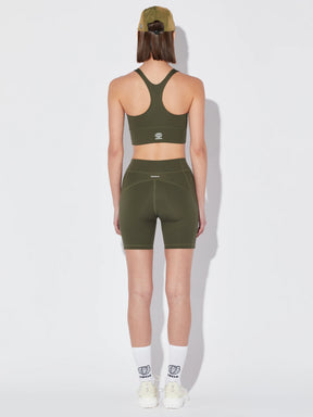Brassière Level Up 2.0 Running Bra | Moss