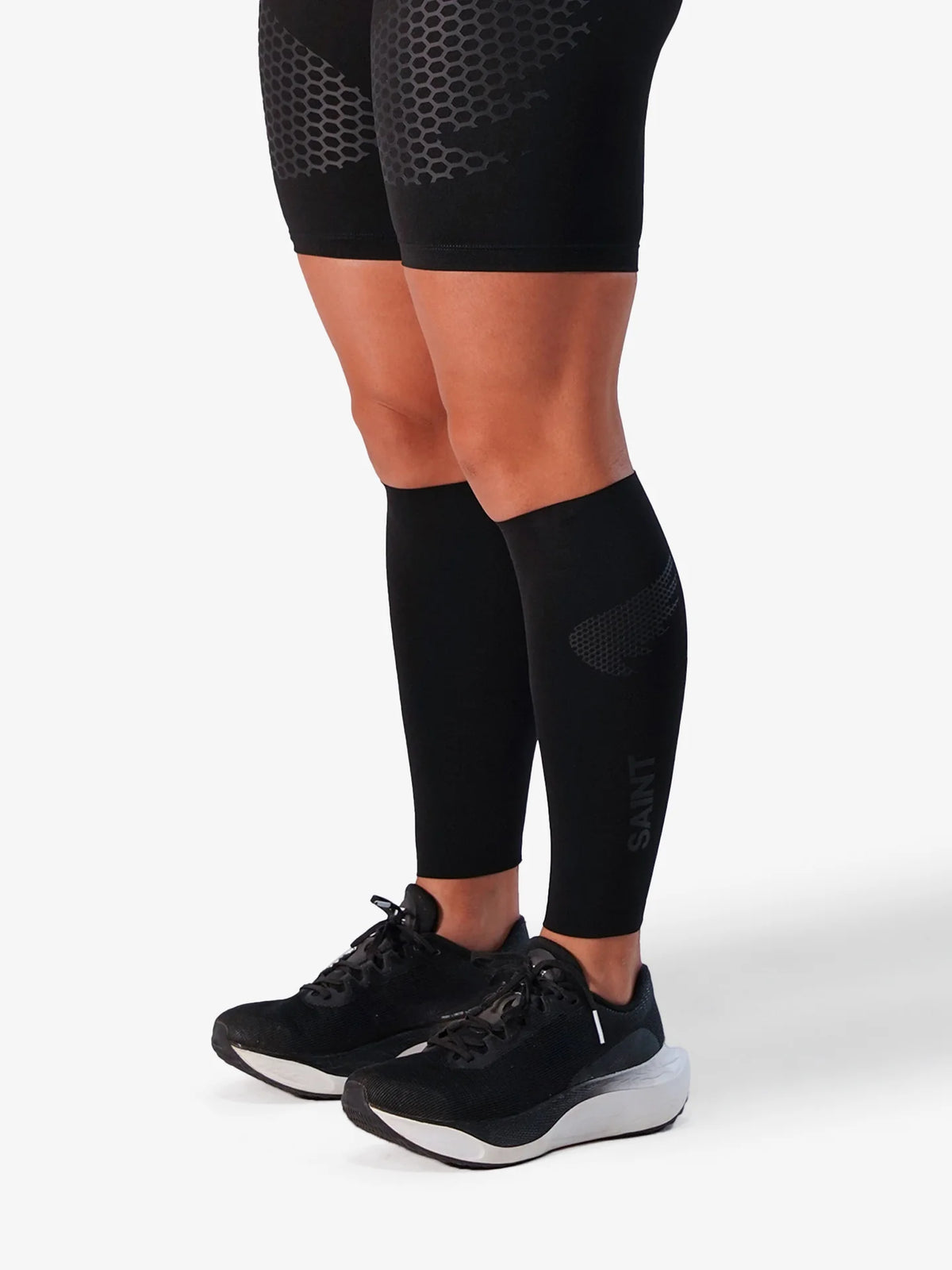 Compression Calf Guards | Black