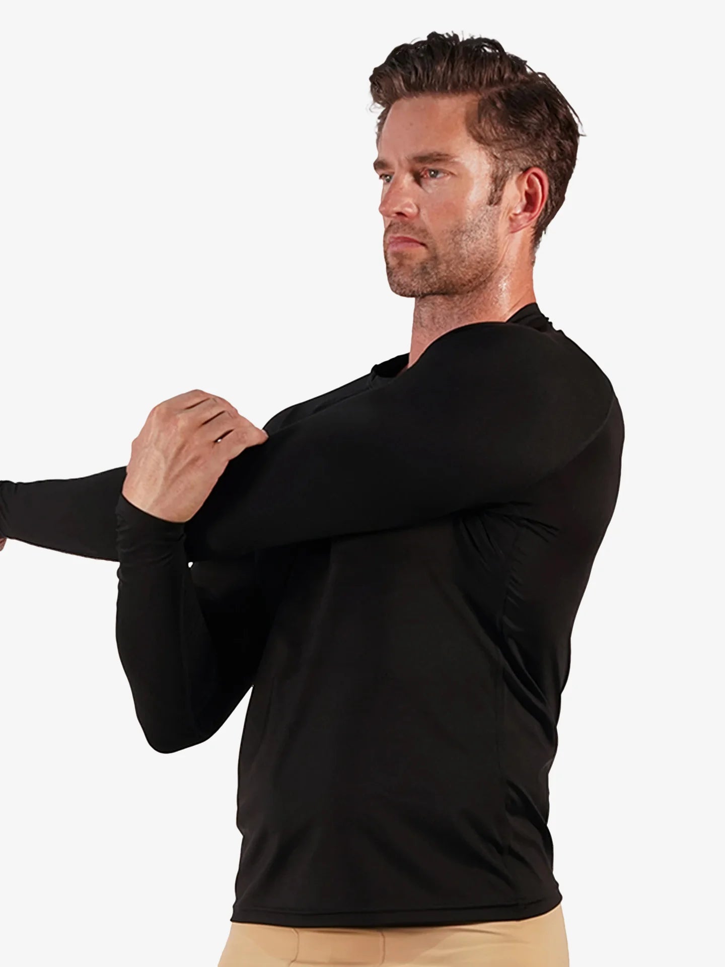 M Compression L/S Top | Black