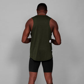 M Clean Combat Pro Singlet | Green