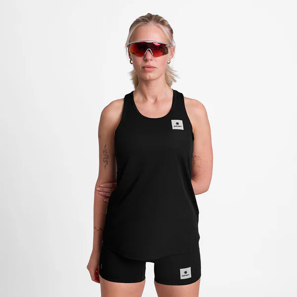 W Clean Flow Singlet | Black