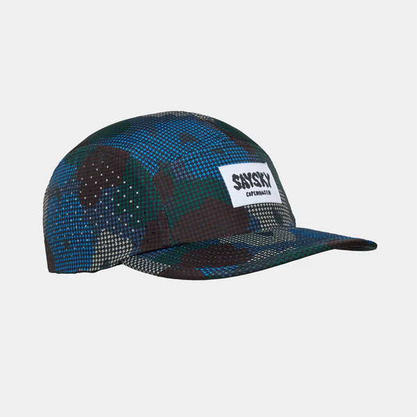 Flower Combat Cap | Blue