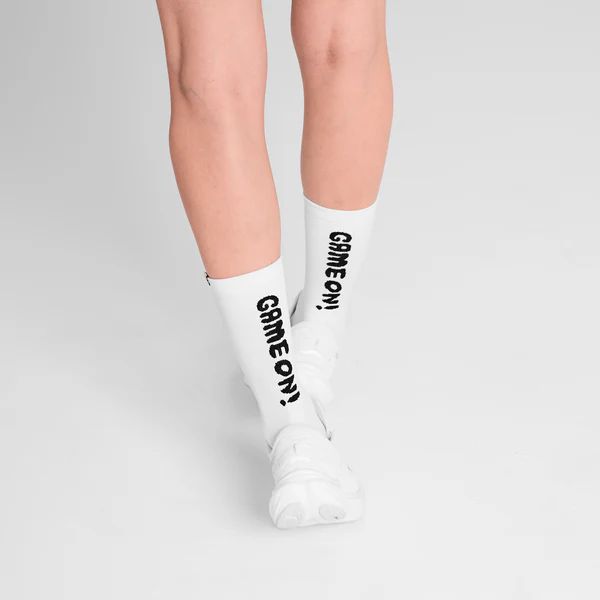 Statement Combat Socks | White