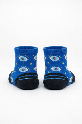 Frey Frey x Versus Kid's Socks | Royal Blue
