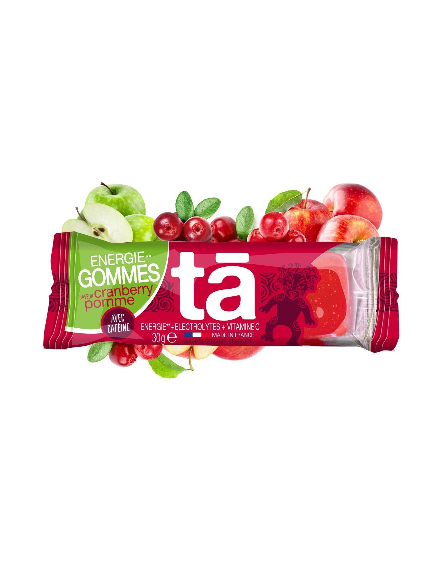 ‍Energy Gummies - 30g | Apple Cranberry (contains caffeine) (100% off)