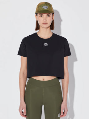 W Crop-Top Smooth Operator 2.0 | Black
