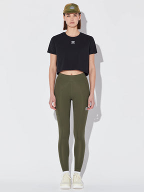 W Crop-Top Smooth Operator 2.0 | Black