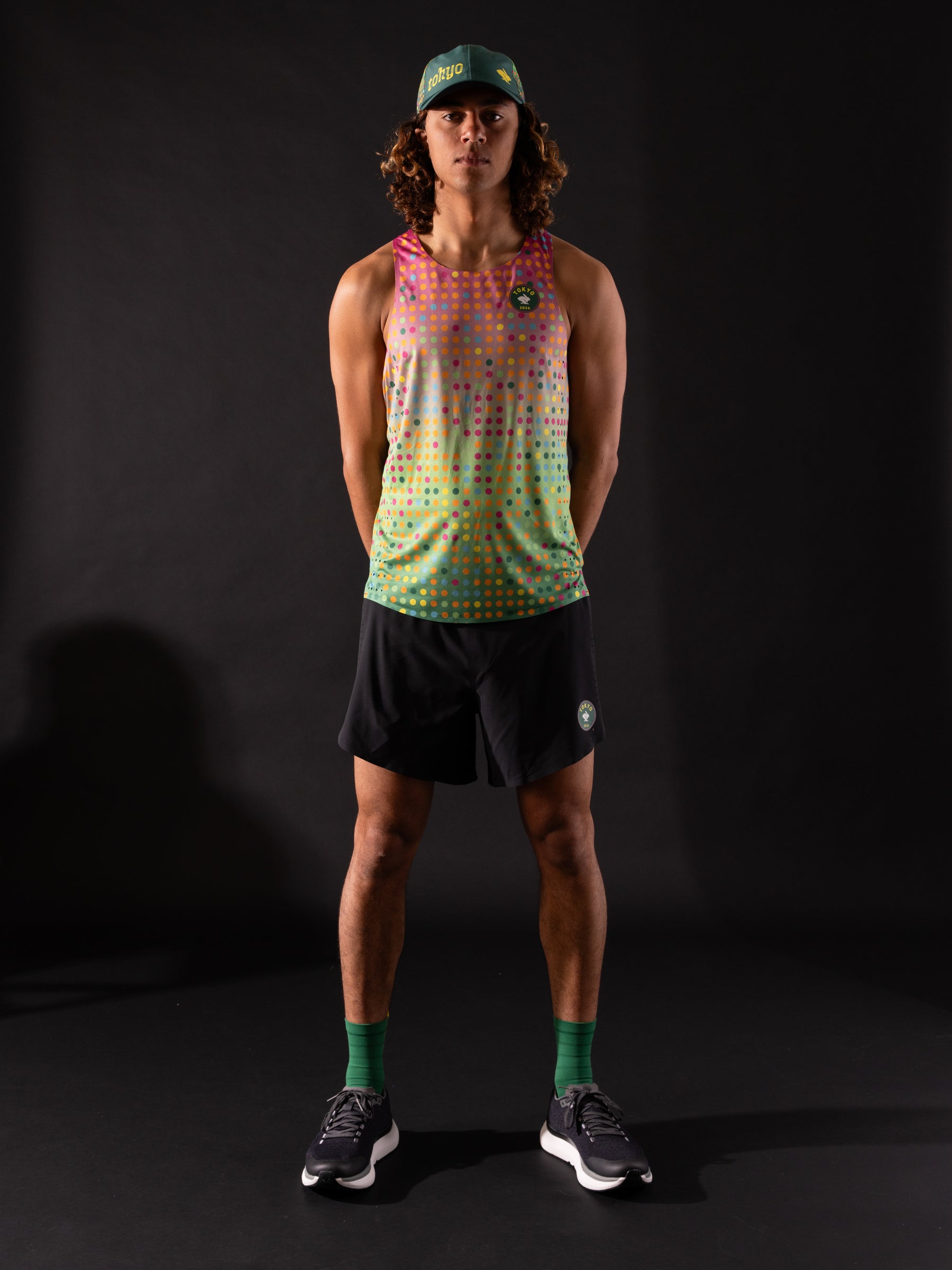 M Go Time Tank - Tokyo | Blue Curacao