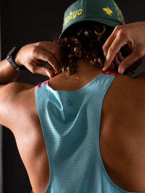 M Go Time Tank - Tokyo | Blue Curacao