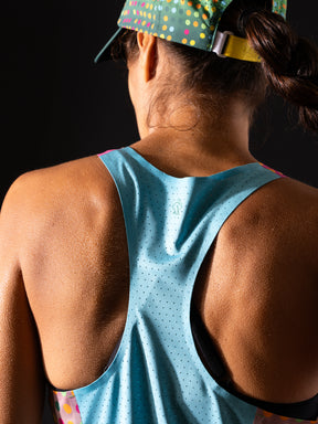 W Go Time Tank - Tokyo | Blue Curacao