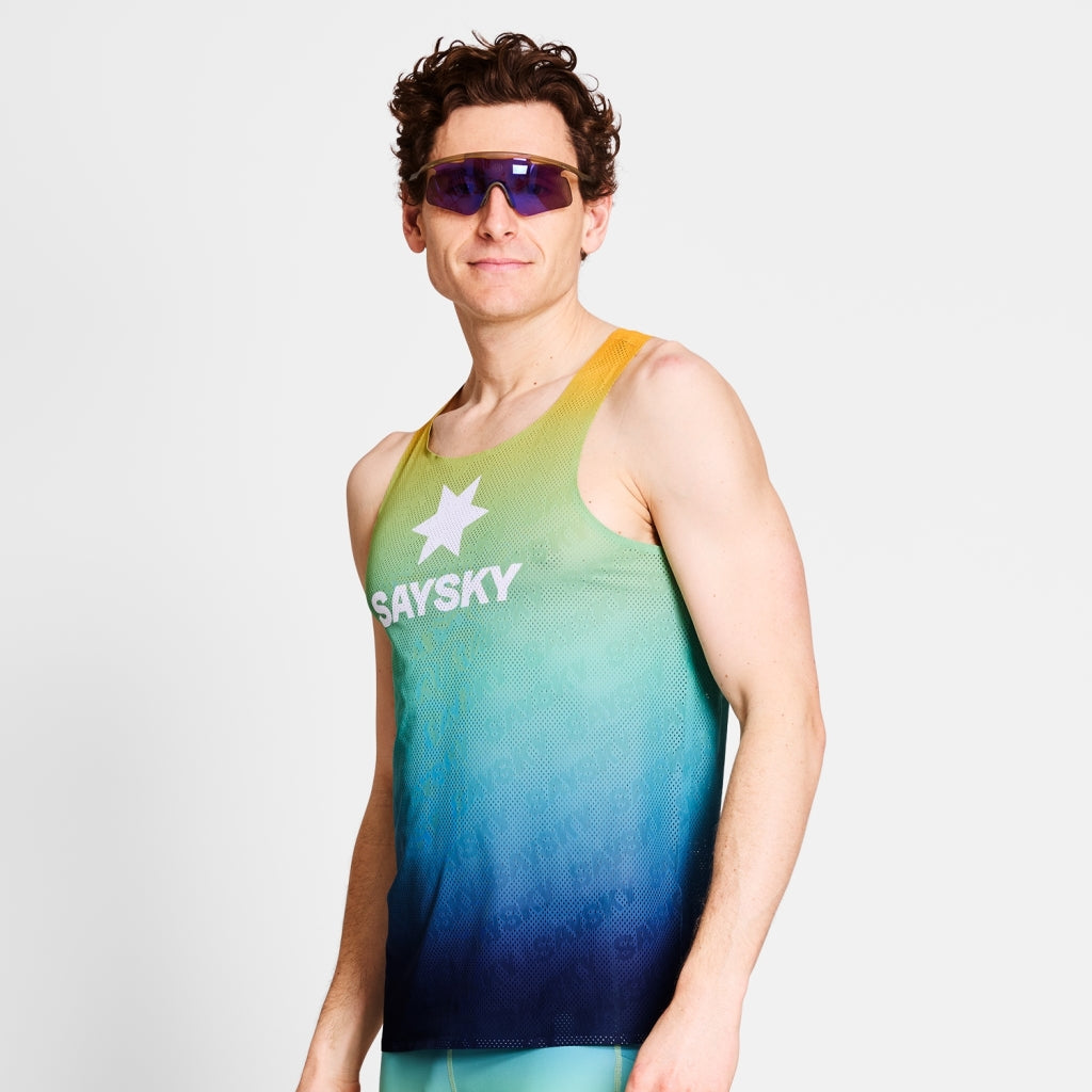 M Drip Dye Flow Air Singlet | Multi