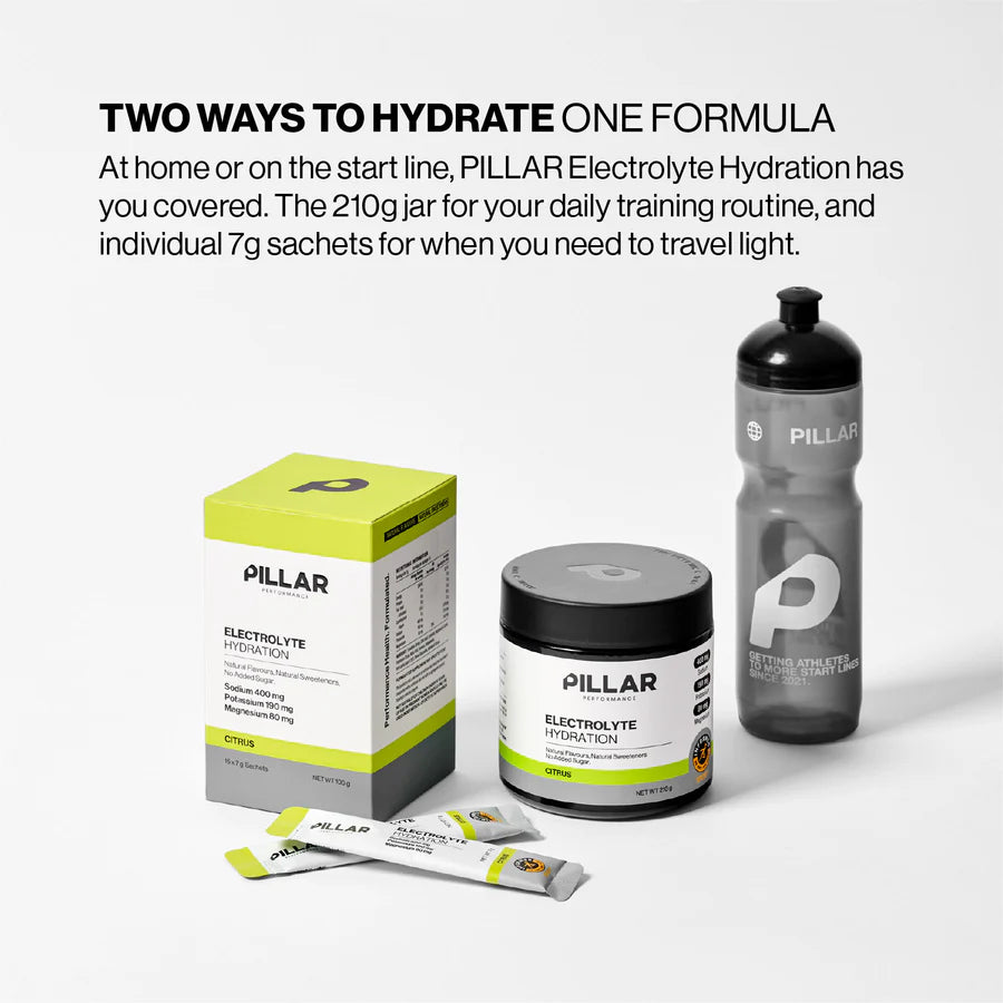 電解質補水粉劑 210公克罐裝 | 柑橘