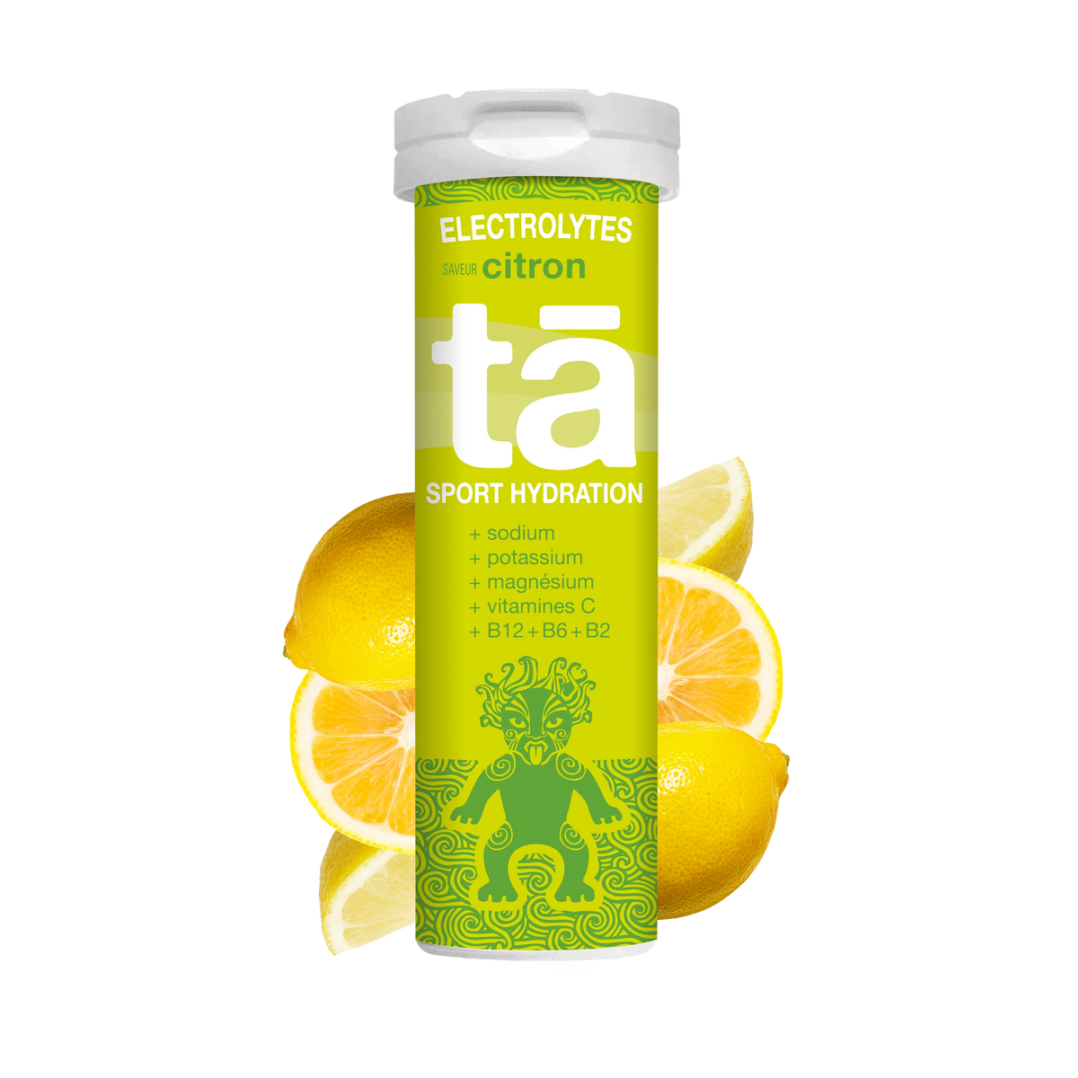 Electrolytes Hydration Tabs - 12 Tablets | Lemon