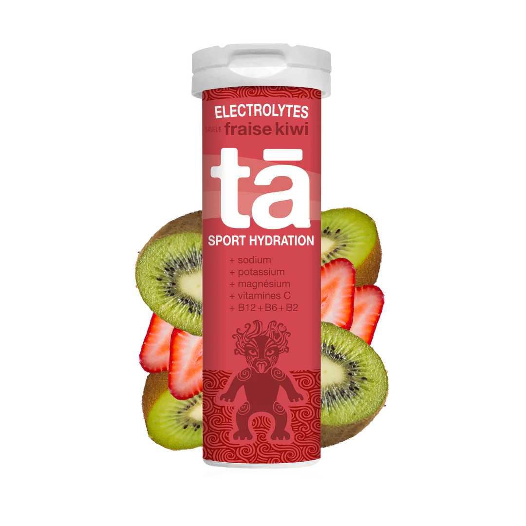 Electrolytes Hydration Tabs - 12 Tablets | Strawberry Kiwi