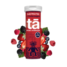 電解質補水片 - 野生莓果（含咖啡因）（每片 4.3 克）