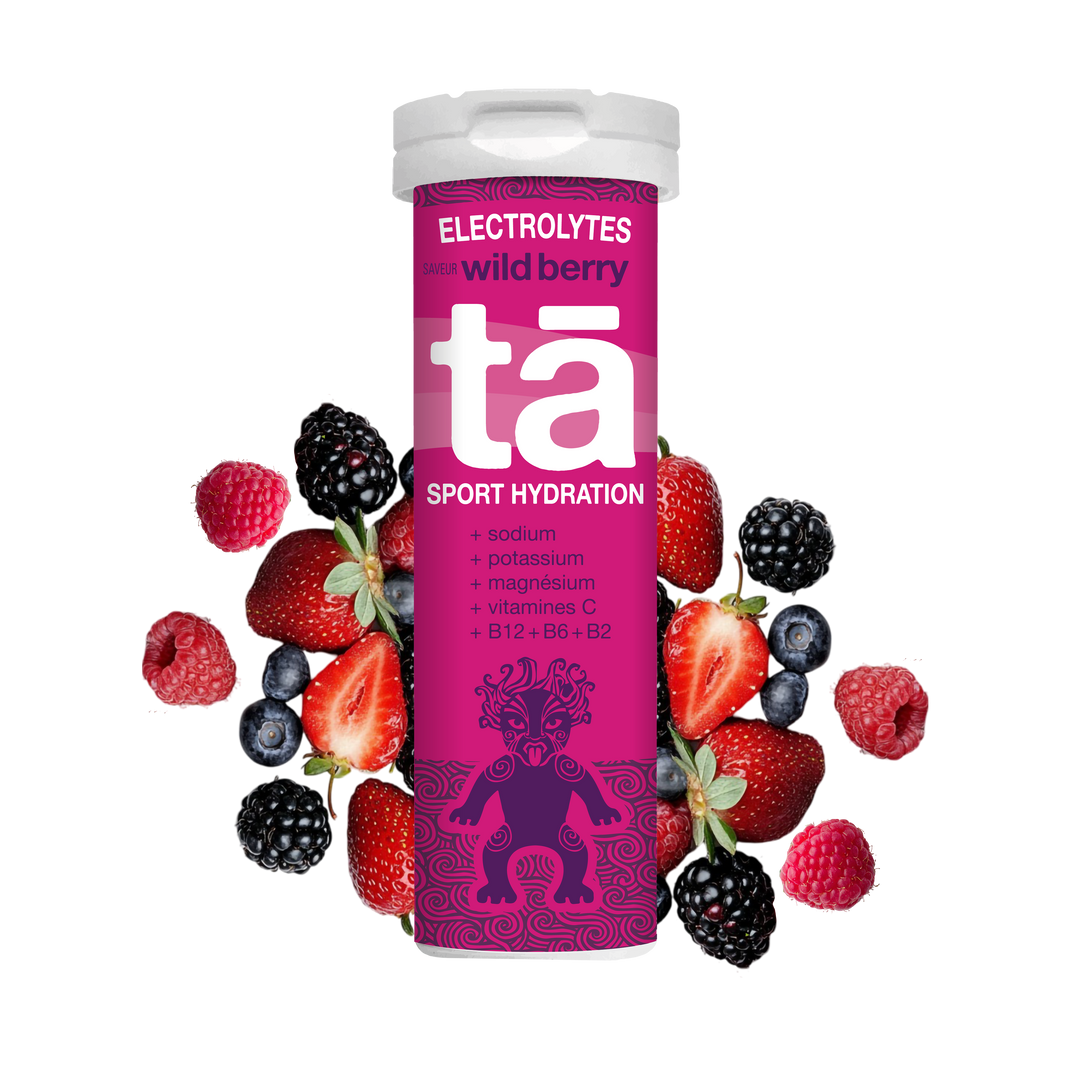 Electrolytes Hydration Tabs - 12 Tablets | Wild Berry