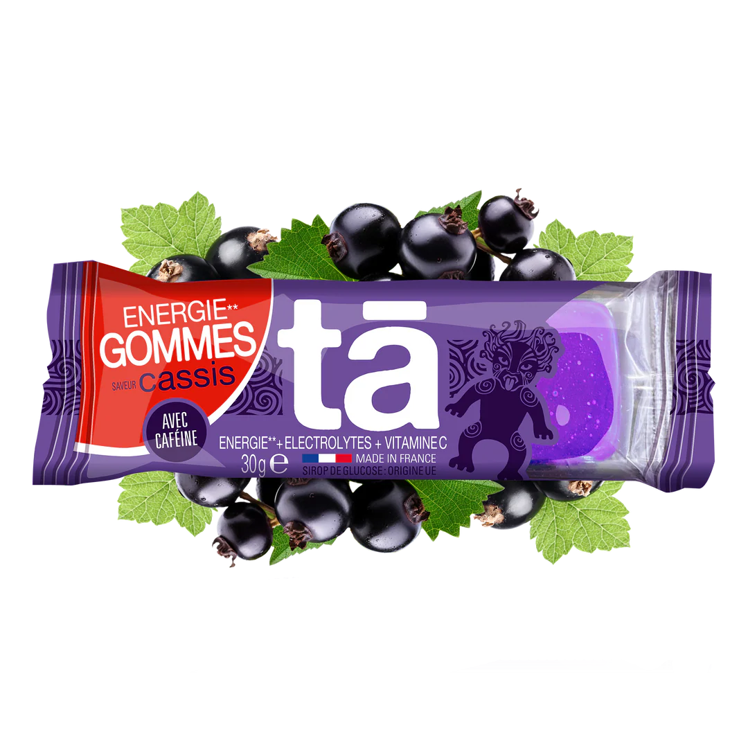 Energy Gummies - (30g x 4 packs) | Blackcurrant (contains caffeine)