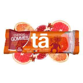 Energy Gummies (30g x 4 packs) | Blood Orange Pomegranate (contains caffeine)