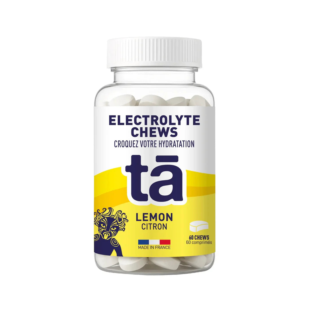 Electrolytes Chews - 60 Tablets | Lemon