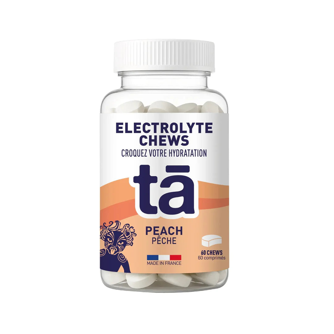 Electrolytes Chews - 60 Tablets | Peach
