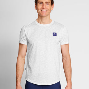 M Flower Combat T-Shirt | White