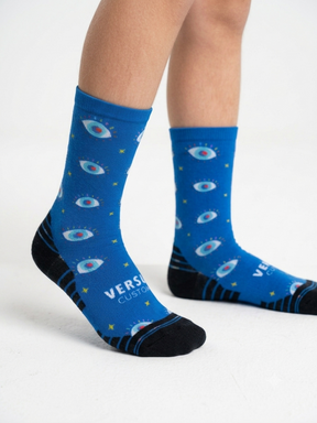 Frey Frey x Versus Socks | Royal Blue