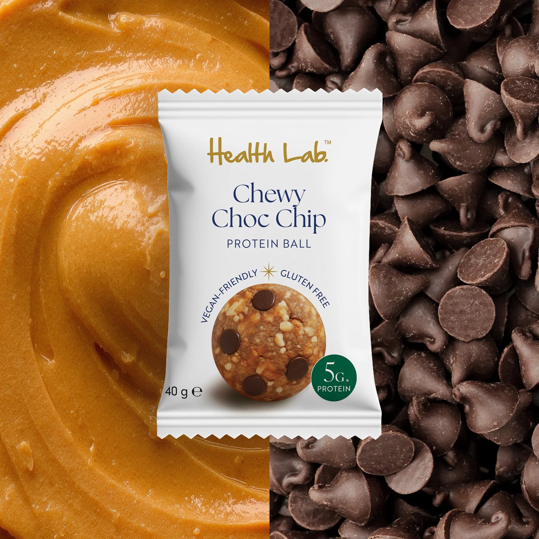 Protein Ball | Chewy Choc Chip Peanut Butter