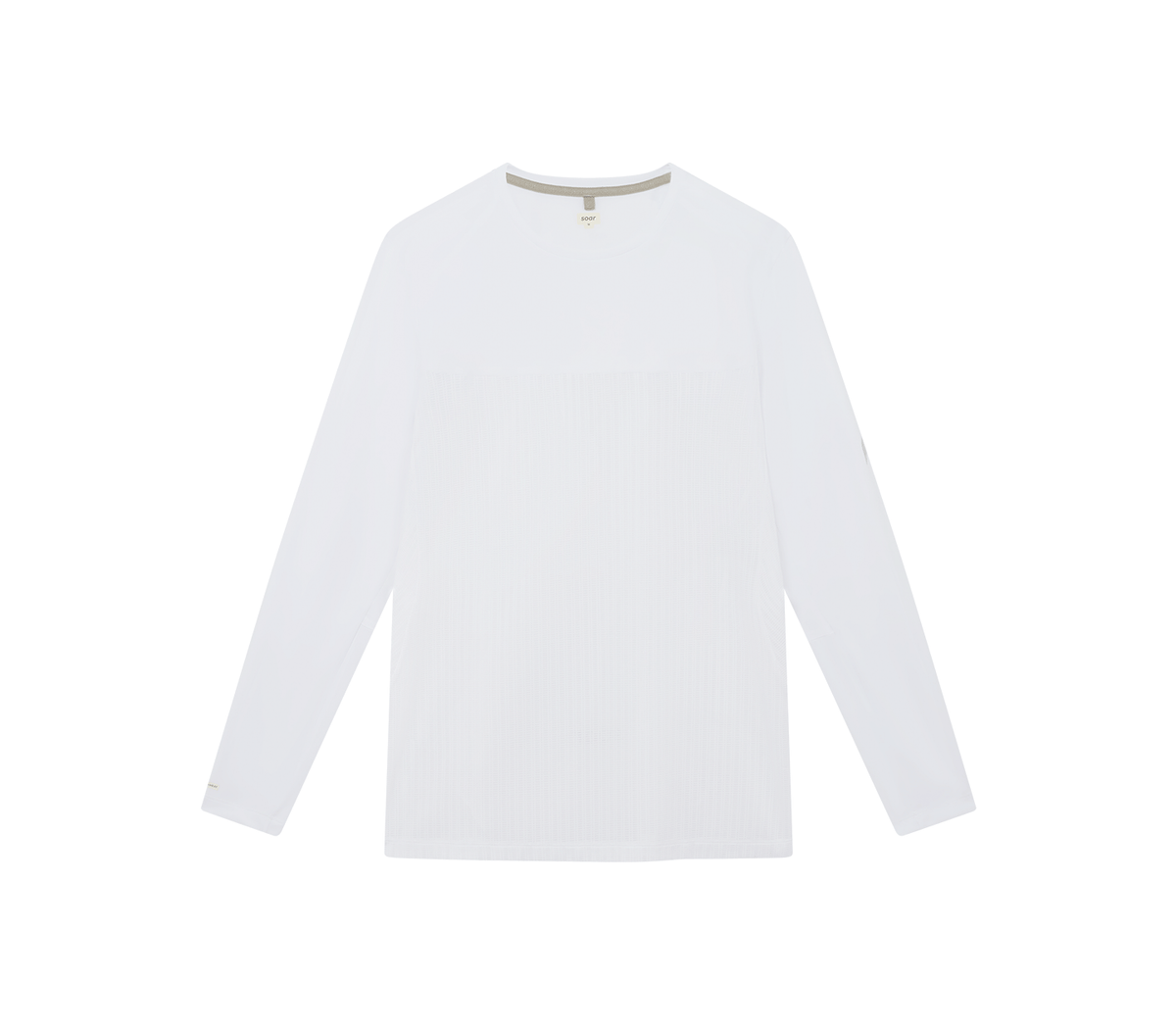 Long Sleeve Hot Weather T | White