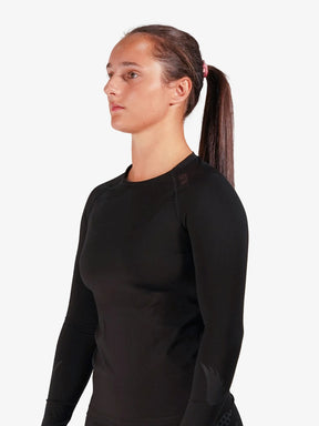 W Compression L/S Top | Black