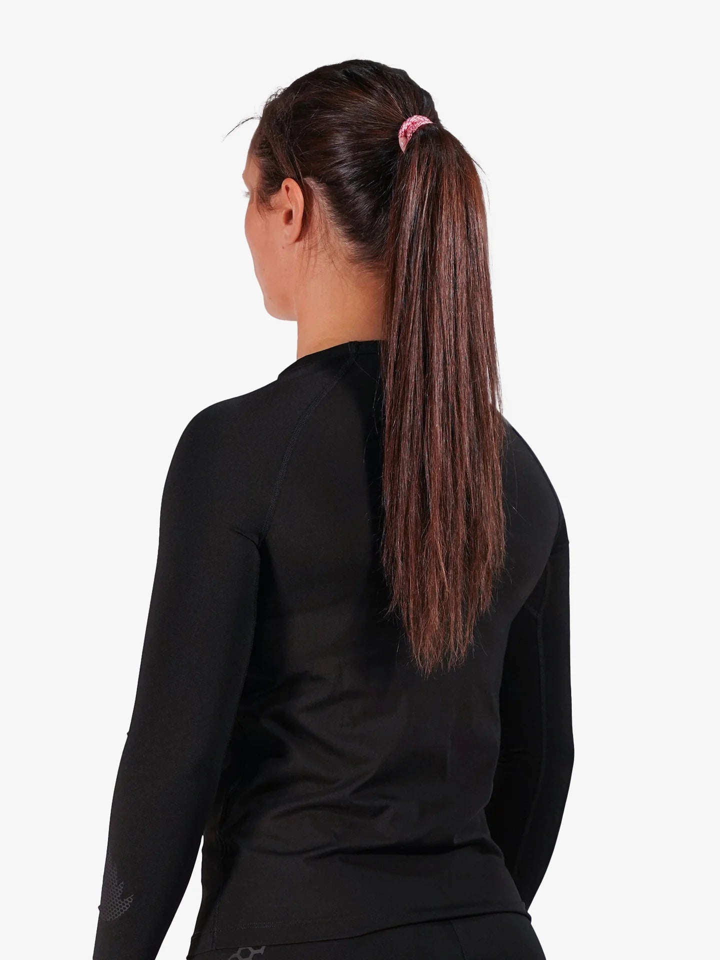 W Compression L/S Top | Black