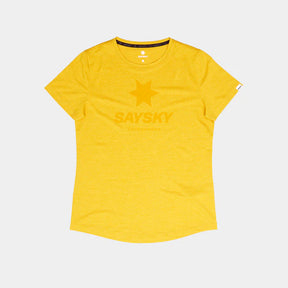 W Logo Combat T-shirt | Yellow