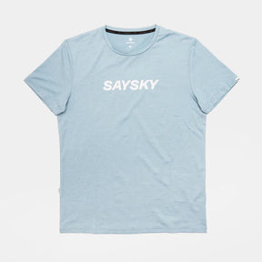 Logo Pace T-Shirt | Blue Melange
