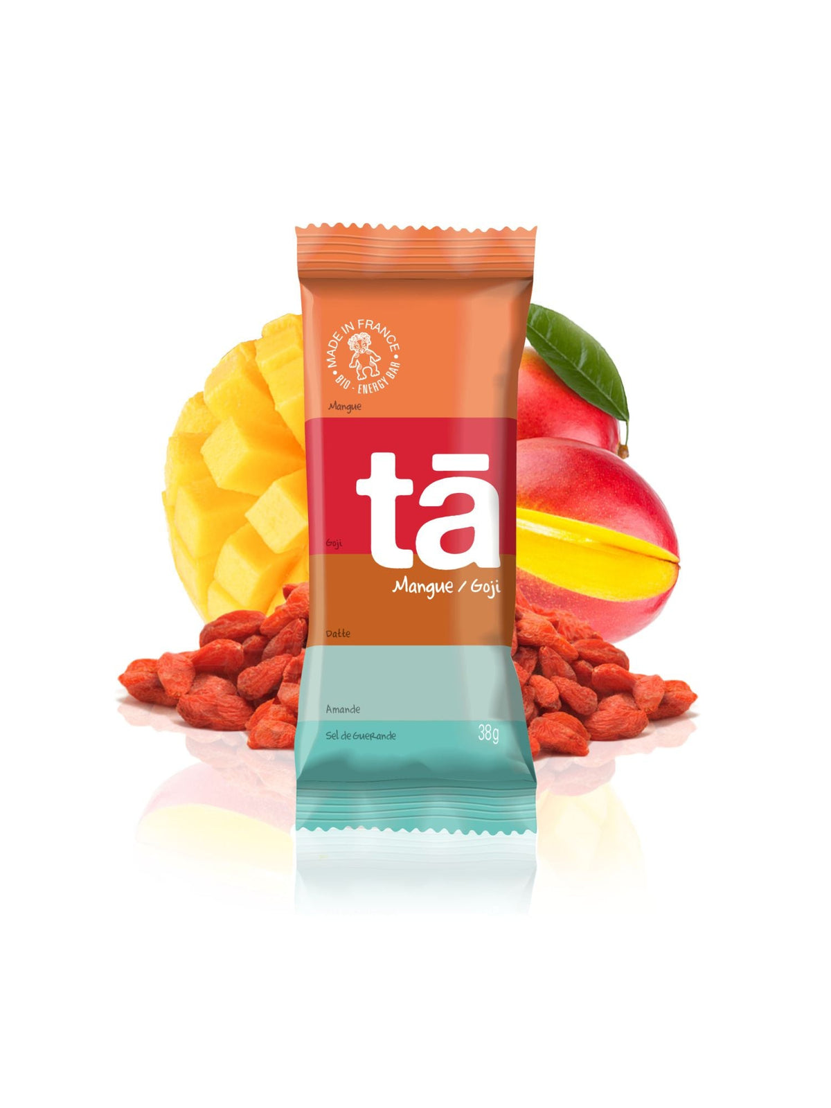 ‍Organic Energy Bar - Mango Goji (38g) (100% off)