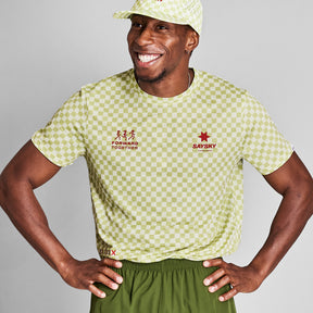 Checker Combat T-Shirt | Green