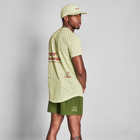 Checker Combat T-Shirt | Green